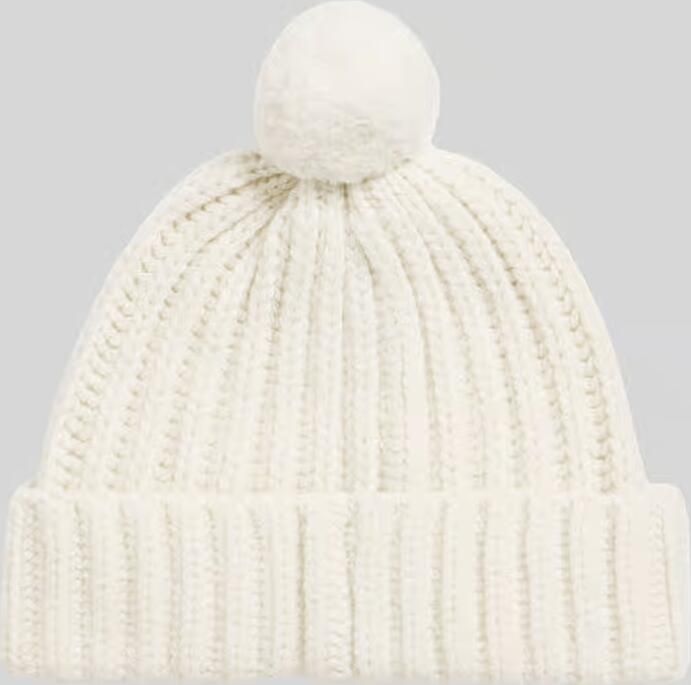 Polo Ralph Lauren Beanie van katoenmix in gebreide look