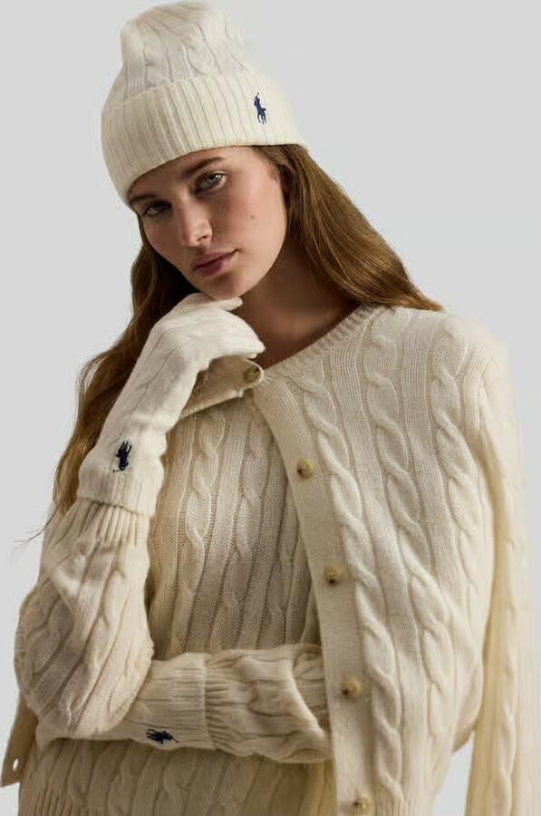 Polo Ralph Lauren Muts van een mix van wol en kasjmier - Foto 2