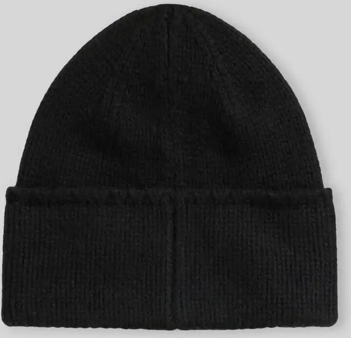 Ralph Lauren Zwarte wollen muts met iconisch logo Black Dames