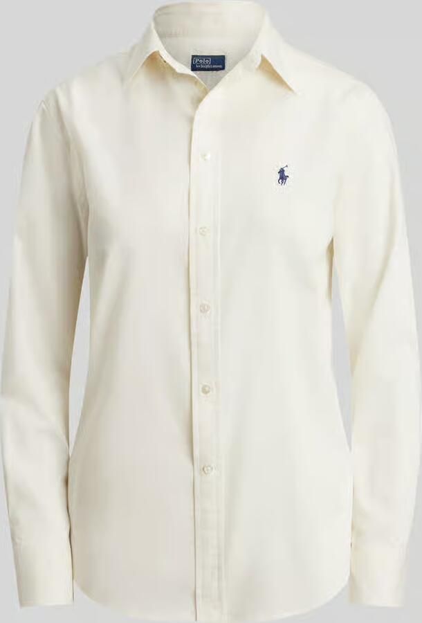 Polo Ralph Lauren klassiek fit overhemdblouse met doorlopende knoopsluiting