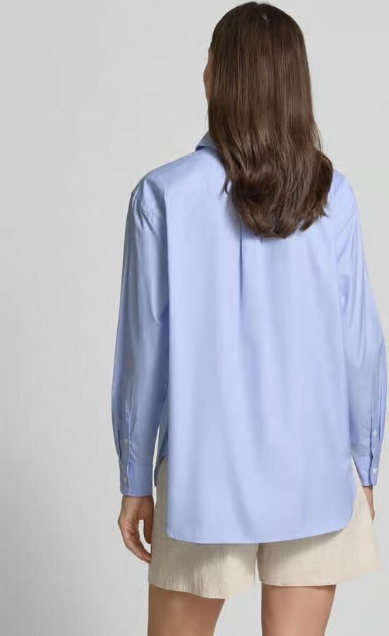 Polo Ralph Lauren Oversized fit overhemdblouse met kentkraag