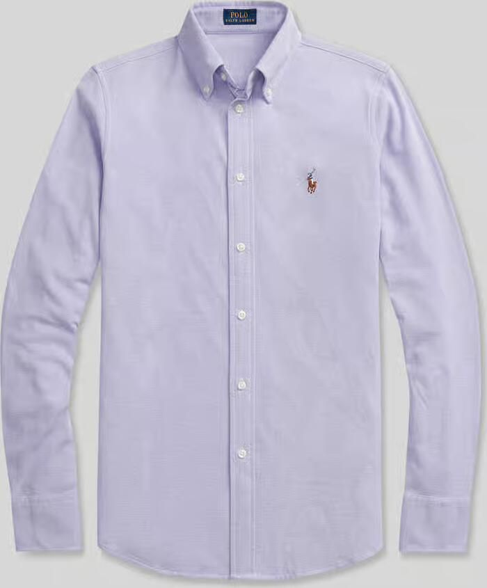 Polo Ralph Lauren Overhemdblouse met labelstitching - Foto 2
