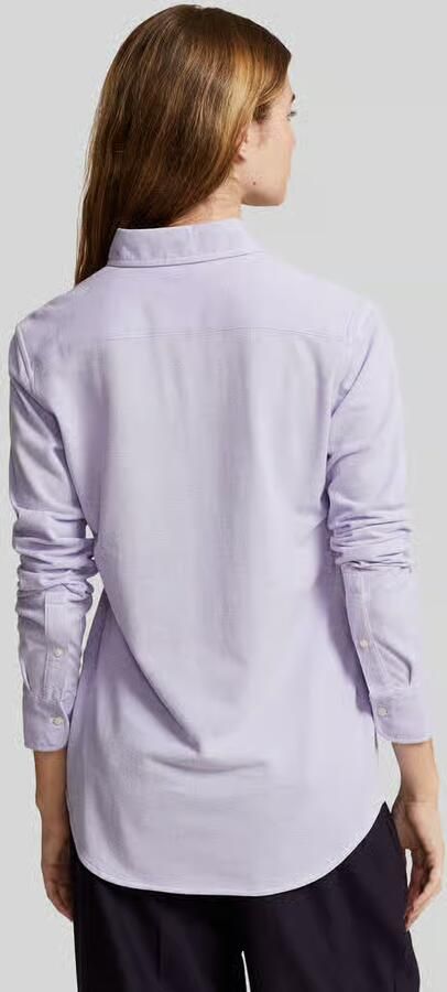 Polo Ralph Lauren Overhemdblouse met labelstitching - Foto 5