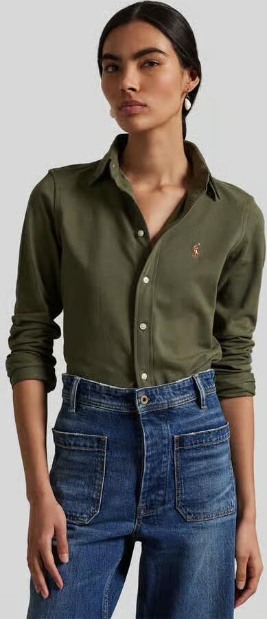 Polo Ralph Lauren Stijlvolle Overhemden Collectie Green Dames - Foto 4