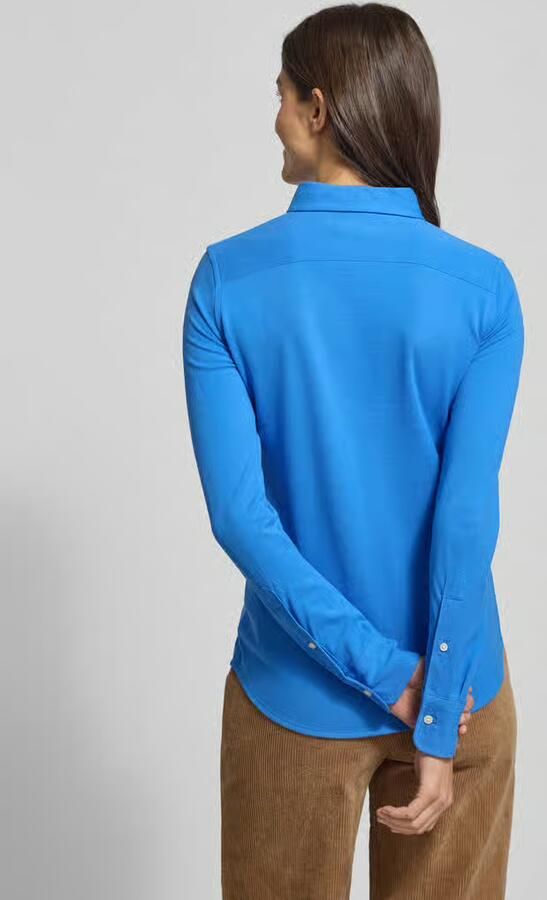 Polo Ralph Lauren Overhemdblouse met labelstitching - Foto 4