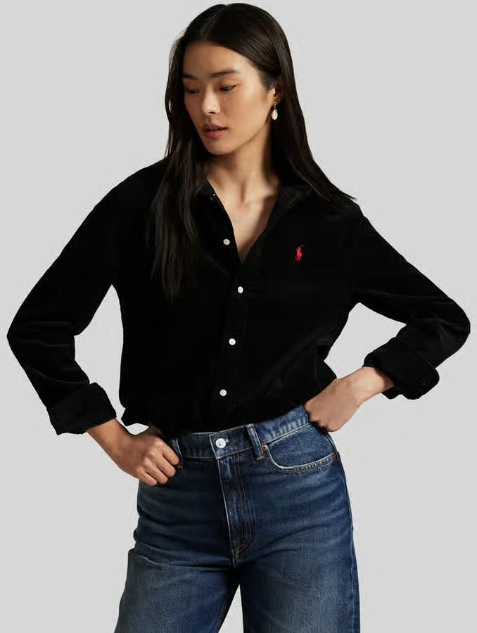 Polo Ralph Lauren Overhemdblouse met logostitching - Foto 2