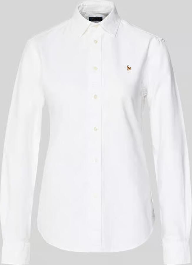 Ralph Lauren Witte Overhemd met Lange Mouwen en Knoopsluiting White Dames - Foto 3