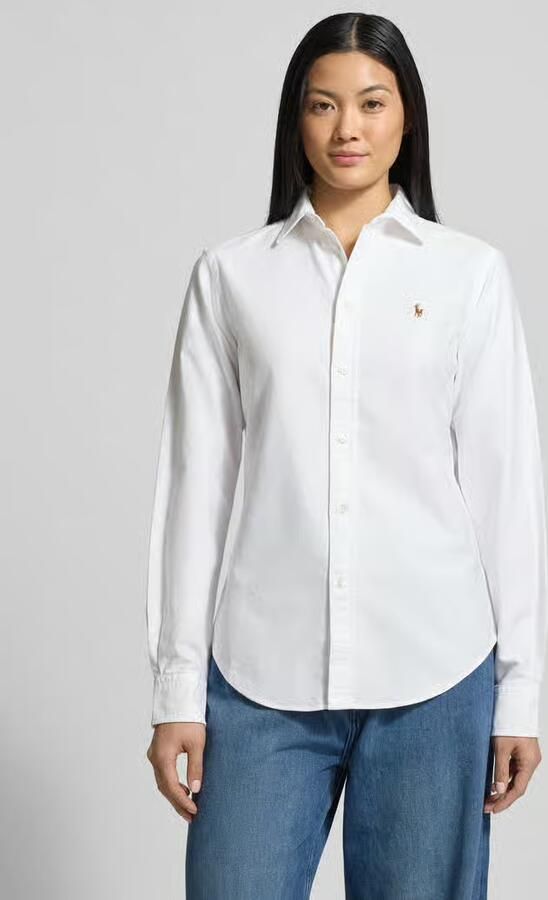 Ralph Lauren Witte Overhemd met Lange Mouwen en Knoopsluiting White Dames - Foto 6