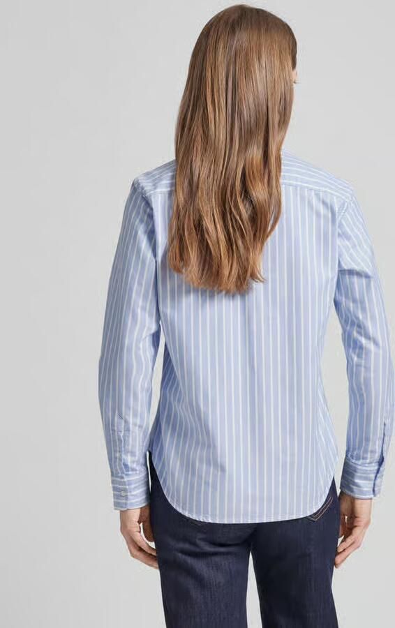 Polo Ralph Lauren Overhemdblouse met logostitching model 'Kendal' - Foto 4