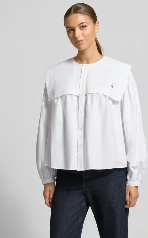 Polo Ralph Lauren Overhemdblouse met matrozenkraag - Foto 4