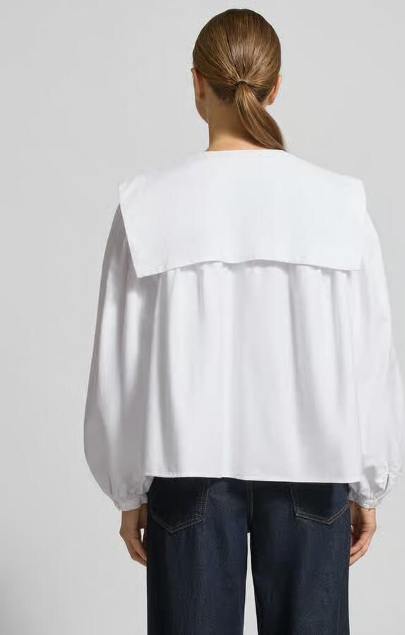 Polo Ralph Lauren Overhemdblouse met matrozenkraag