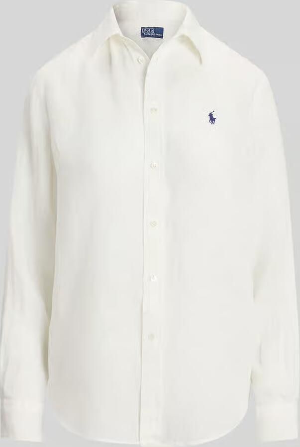 Polo Ralph Lauren Overhemdblouse van puur linnen