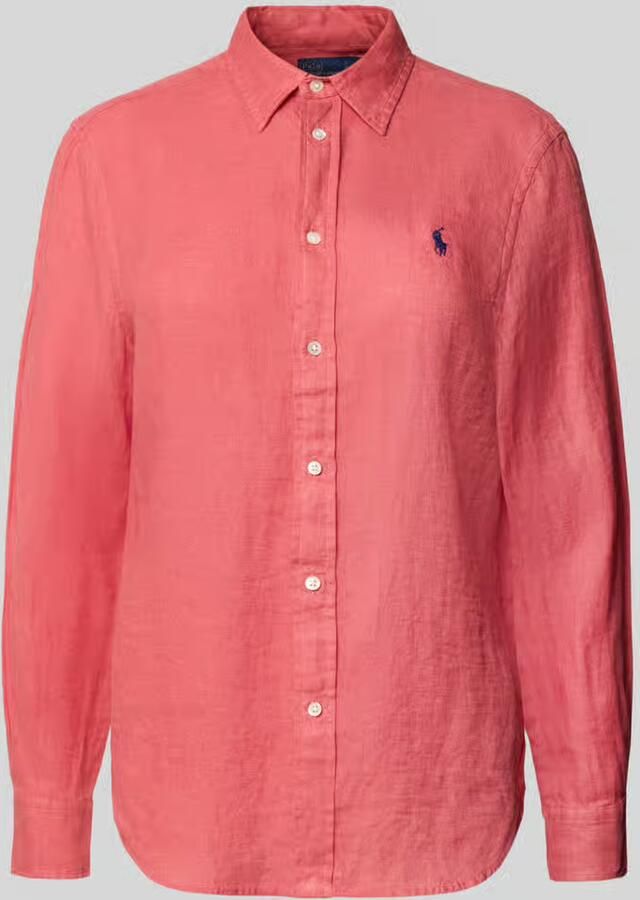 Polo Ralph Lauren Overhemdblouse van puur linnen