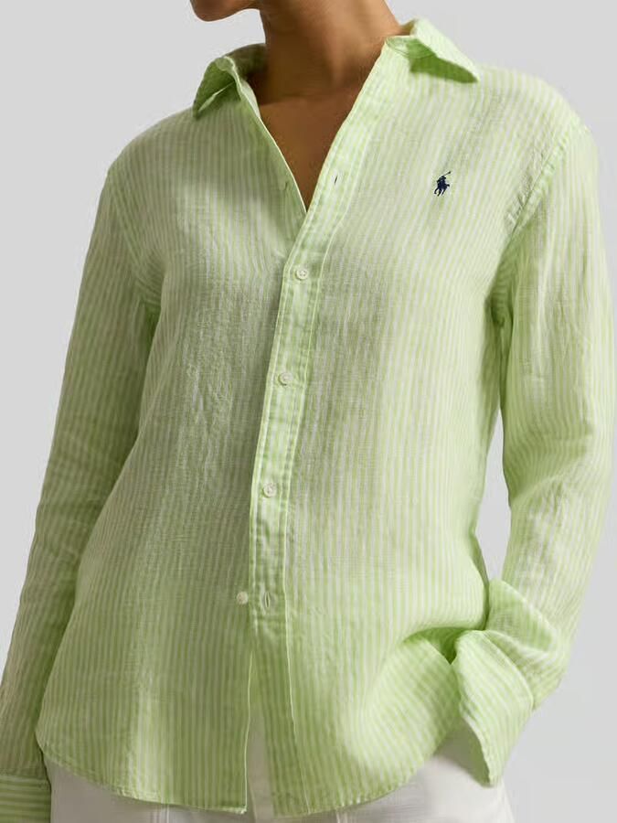 Polo Ralph Lauren Overhemdblouse van puur linnen