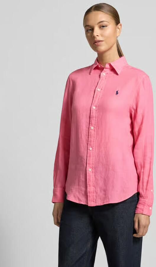 Polo Ralph Lauren Overhemdblouse van puur linnen - Foto 4