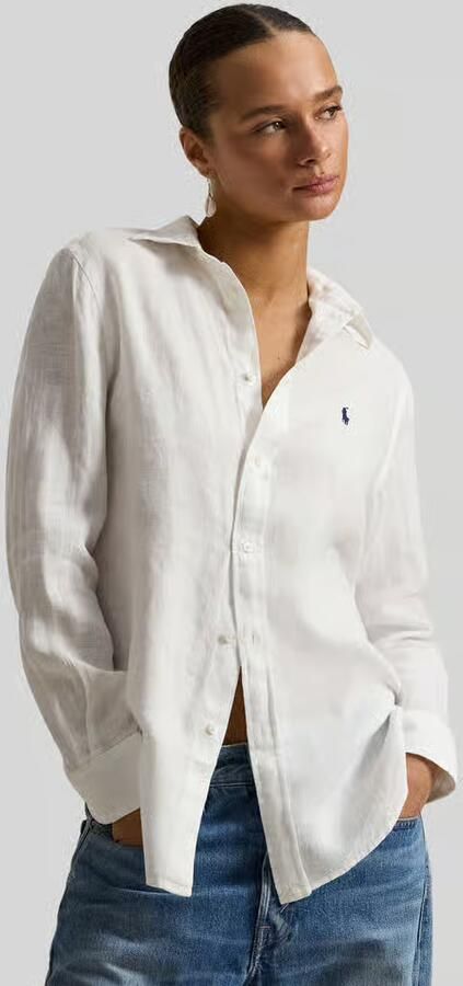 Polo Ralph Lauren Overhemdblouse van puur linnen - Foto 2