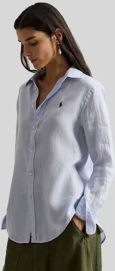 Polo Ralph Lauren Overhemdblouse van puur linnen - Foto 4