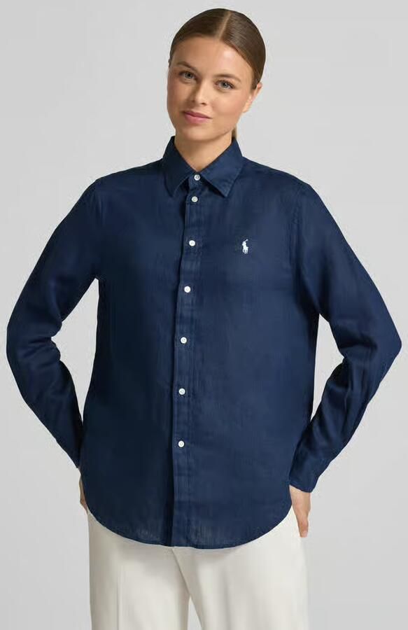 Polo Ralph Lauren Overhemdblouse van puur linnen - Foto 3