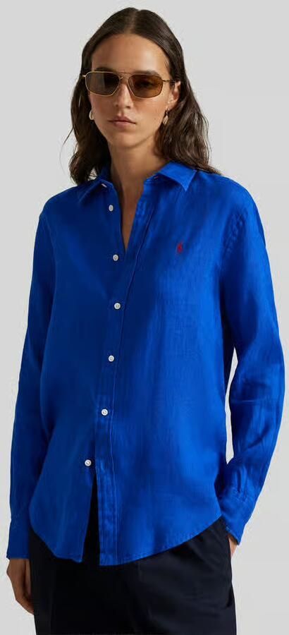 Polo Ralph Lauren Overhemdblouse van puur linnen - Foto 4