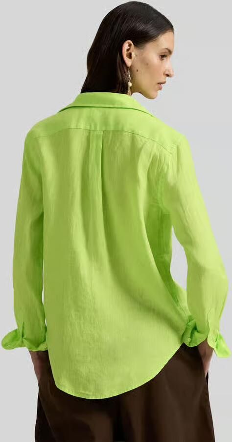 Polo Ralph Lauren Overhemdblouse van puur linnen - Foto 4