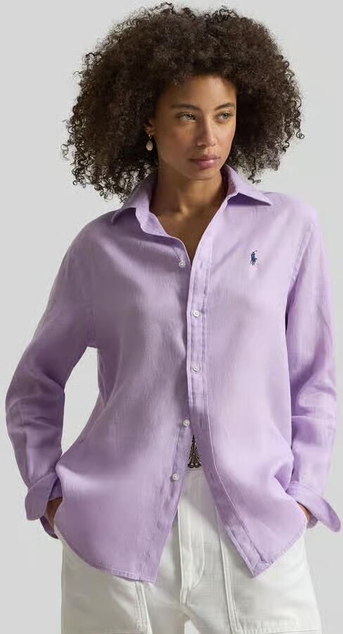 Polo Ralph Lauren Overhemdblouse van puur linnen - Foto 3