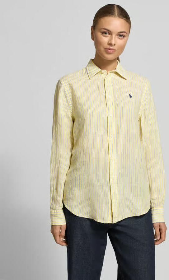 Polo Ralph Lauren Overhemdblouse van puur linnen - Foto 4