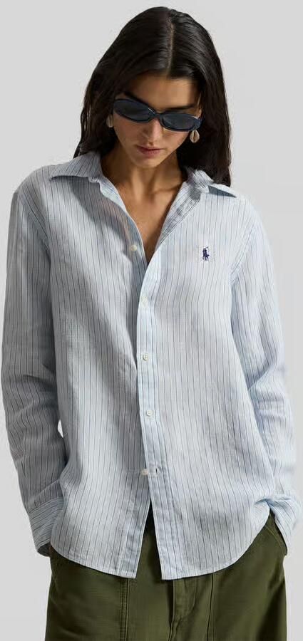 Polo Ralph Lauren Overhemdblouse van puur linnen - Foto 3