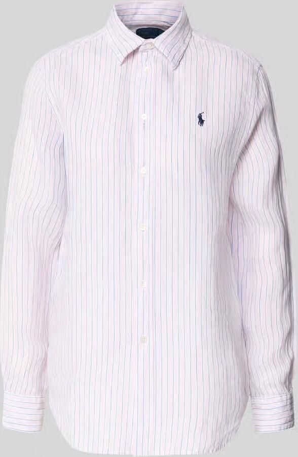 Polo Ralph Lauren Overhemdblouse van zuiver linnen