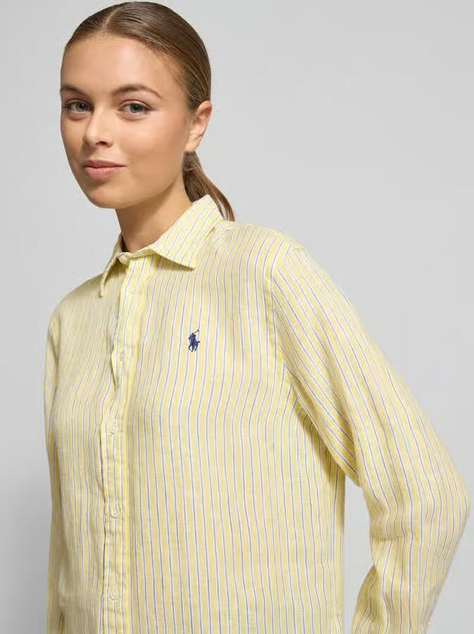 Polo Ralph Lauren Overhemdblouse van zuiver linnen - Foto 2