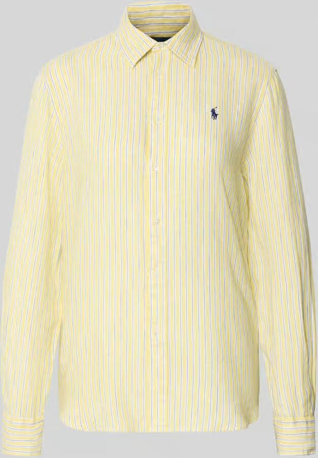 Polo Ralph Lauren Overhemdblouse van zuiver linnen