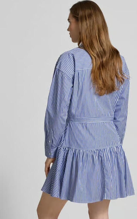 Polo Ralph Lauren Overhemdjurk in minilengte met logostitching
