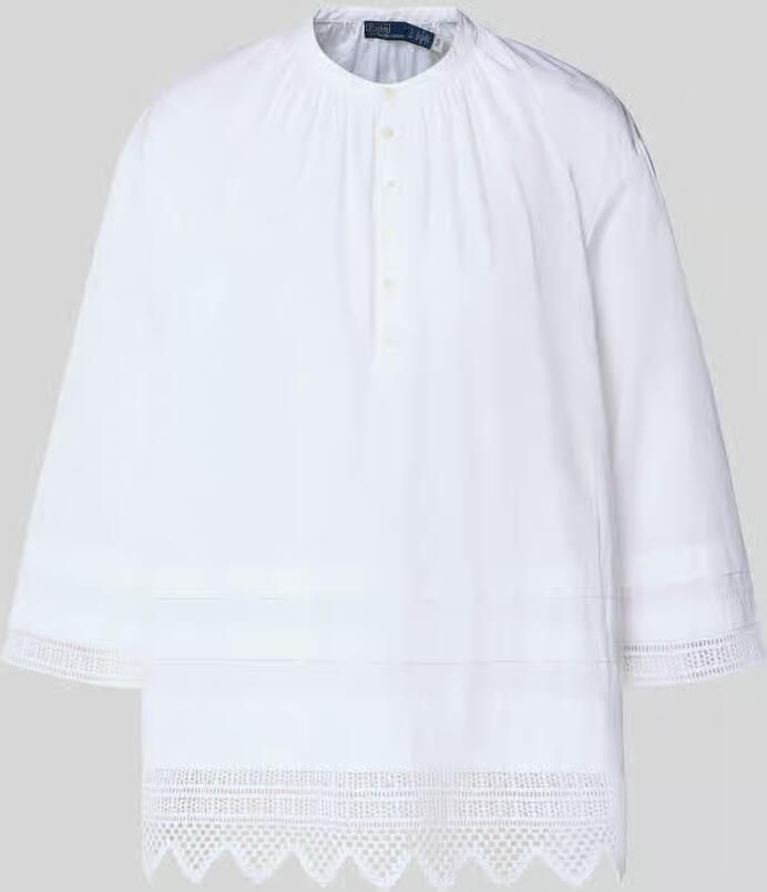 Polo Ralph Lauren Oversized blouse met broderie - Foto 2