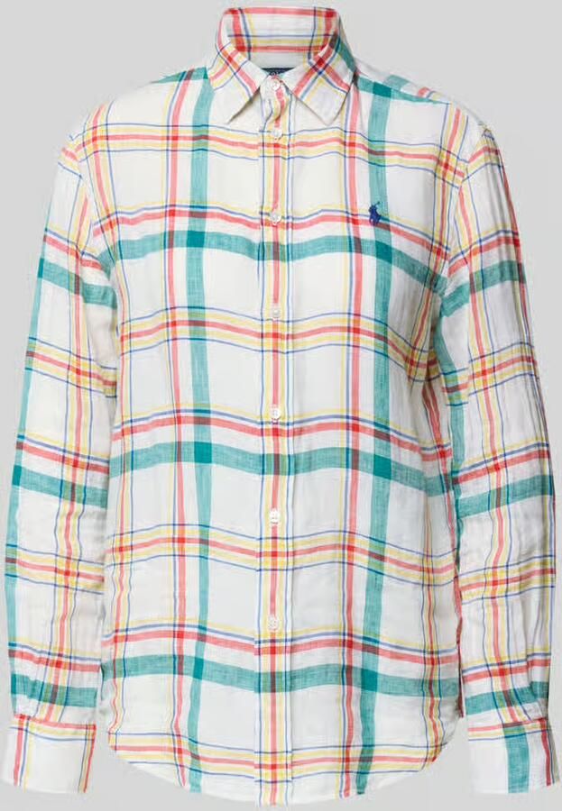 Polo Ralph Lauren Oversized overhemdblouse van puur linnen - Foto 2