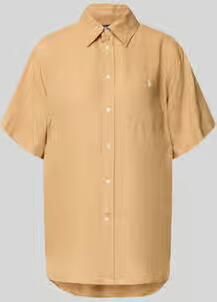 Polo Ralph Lauren Oversized overhemdblouse van puur linnen