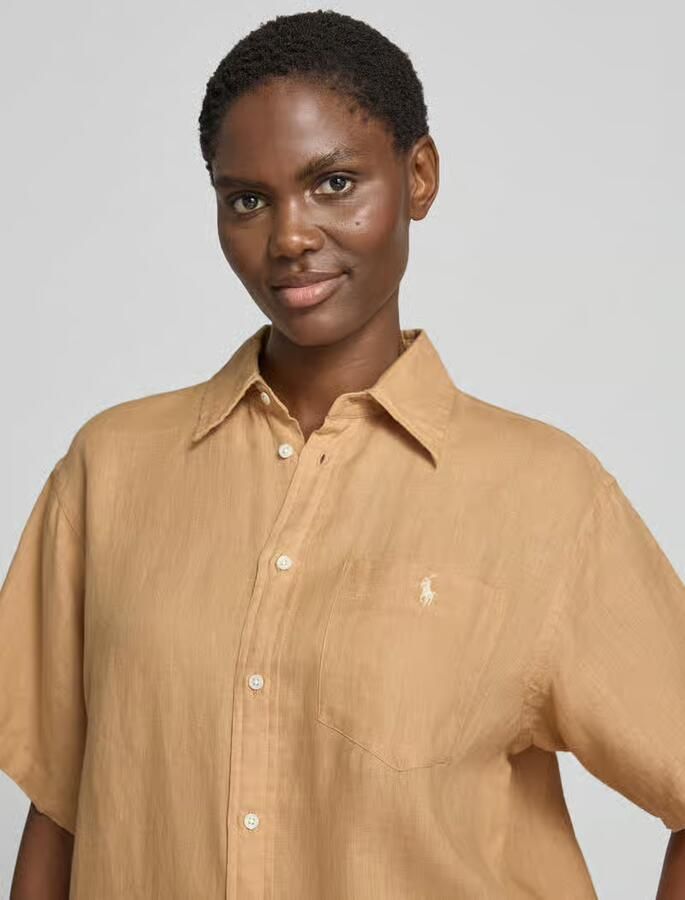 Polo Ralph Lauren Oversized overhemdblouse van puur linnen - Foto 2