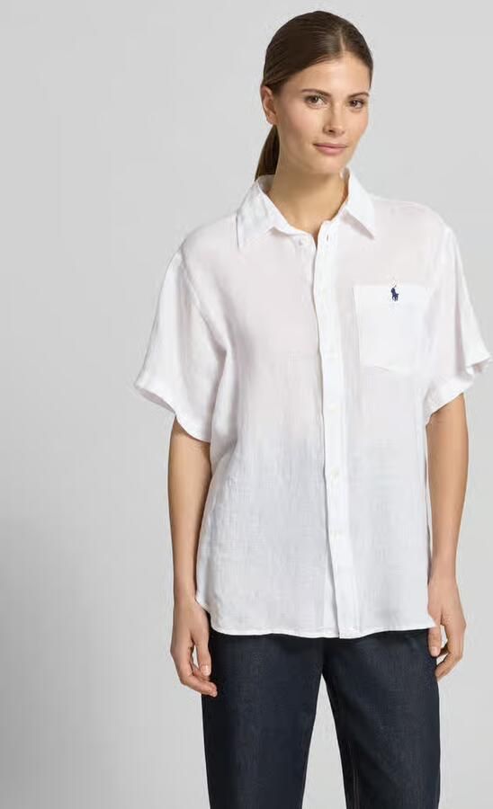 Polo Ralph Lauren Oversized overhemdblouse van puur linnen - Foto 2