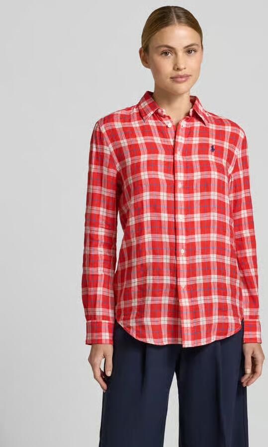Polo Ralph Lauren Oversized overhemdblouse van puur linnen - Foto 4
