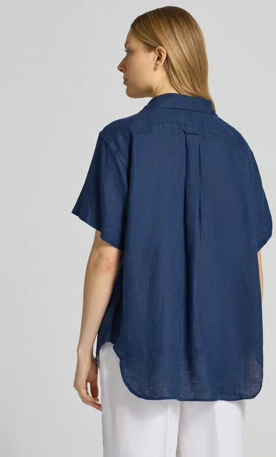 Polo Ralph Lauren Oversized overhemdblouse van puur linnen - Foto 4