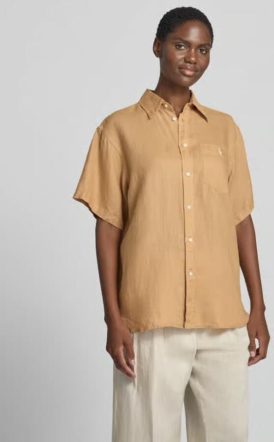 Polo Ralph Lauren Oversized overhemdblouse van puur linnen - Foto 2