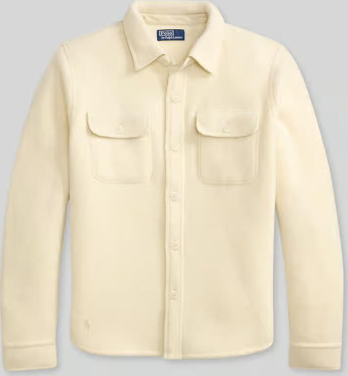 Polo Ralph Lauren Oversized overhemdjack van wolmix