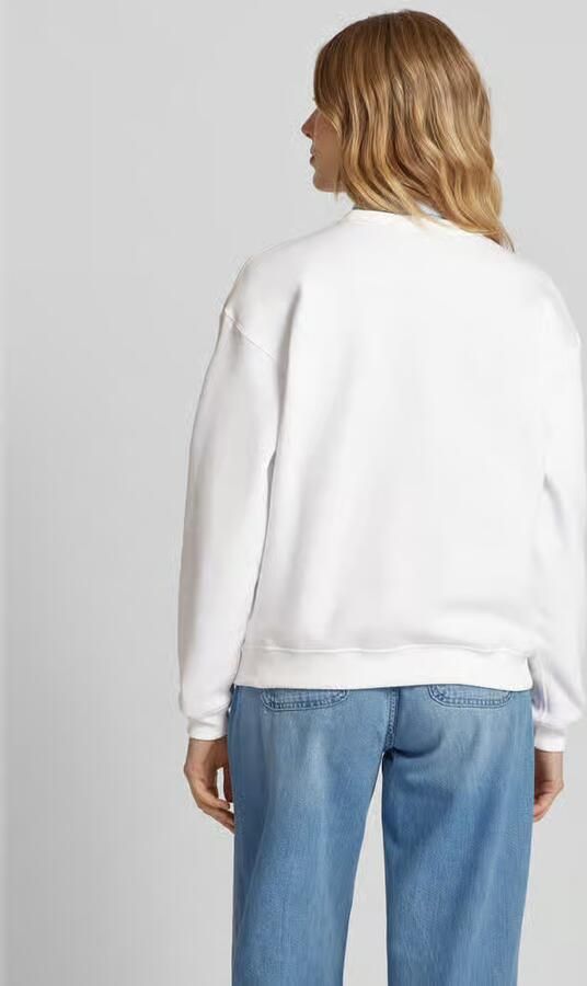 Polo Ralph Lauren Witte Katoenen Sweatshirt met Geborduurd Logo White Dames - Foto 7