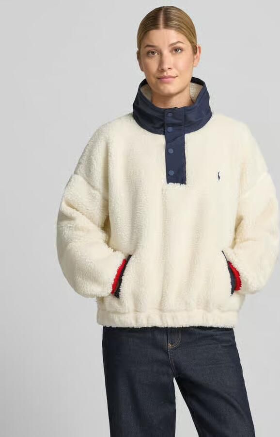 Polo Ralph Lauren oversized sweatshirt met polo bear-intarsia - Foto 2