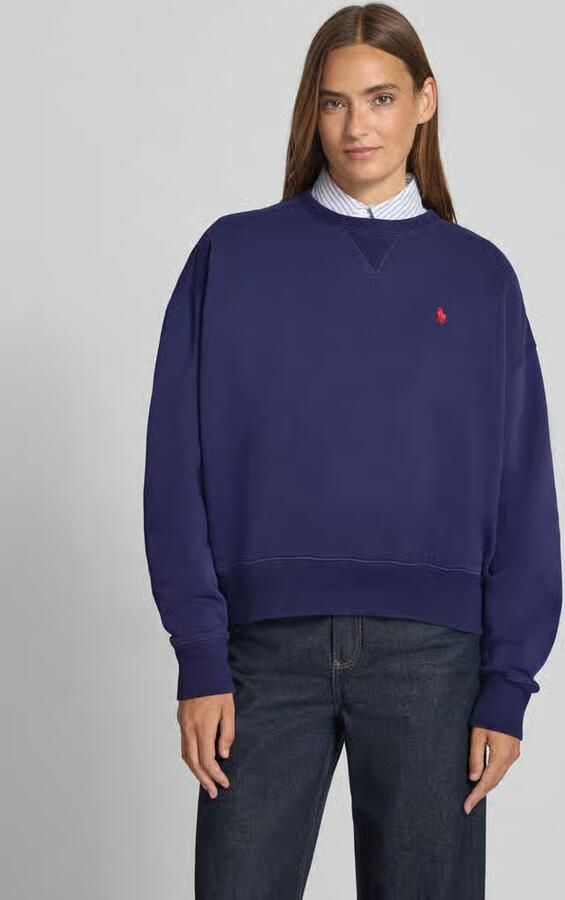 Polo Ralph Lauren Oversized sweatshirt met ribboorden - Foto 2