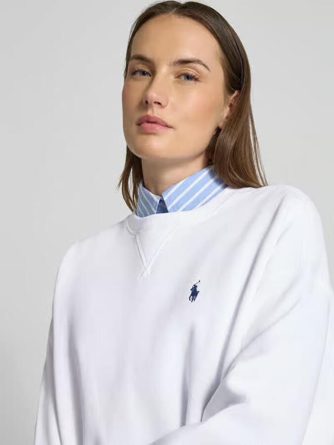 Polo Ralph Lauren Oversized sweatshirt van katoenmix - Foto 2