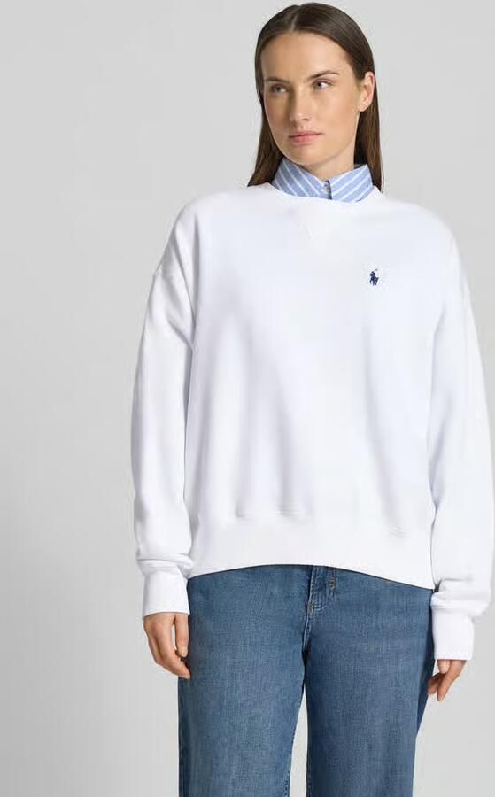 Polo Ralph Lauren Oversized sweatshirt van katoenmix - Foto 3