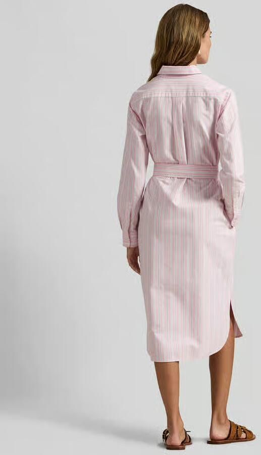 Polo Ralph Lauren Oxford-overhemdjurk met riem