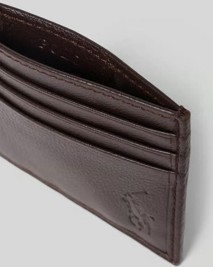 Polo Ralph Lauren Portemonnee Ongoing Cardholder Brown - Foto 2