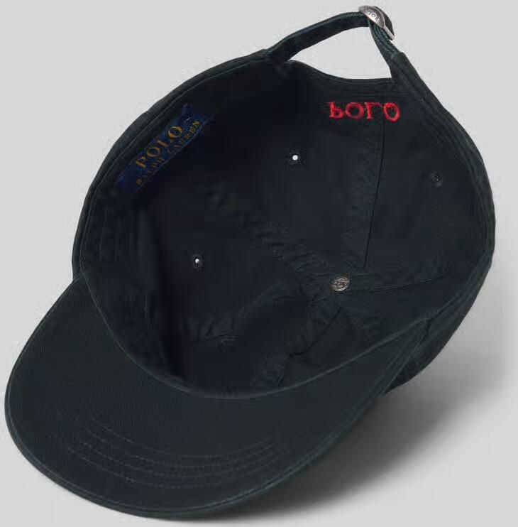 Polo Ralph Lauren Ralph Lauren cap coal black fire red logo - Foto 2