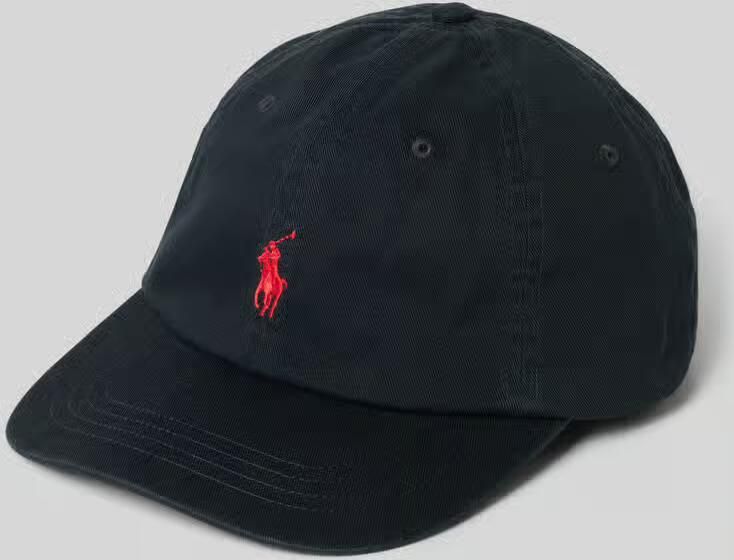 Polo Ralph Lauren Polo Zwarte Katoenen Pet Model 710548524 012 Black Heren - Foto 3