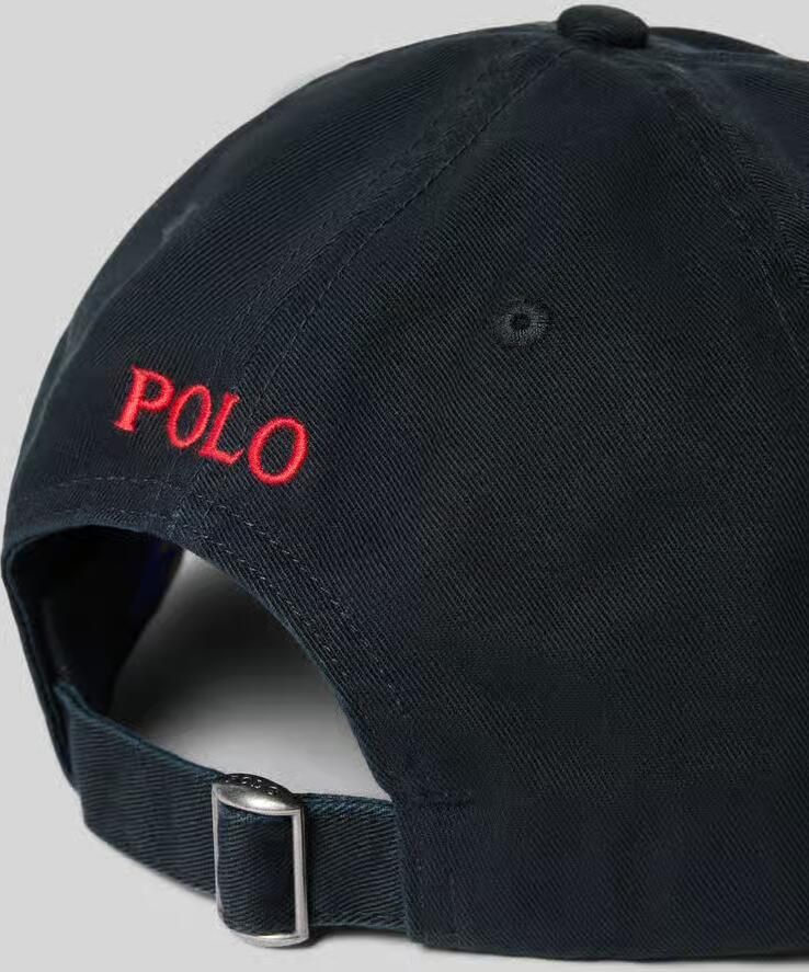 Polo Ralph Lauren Polo Zwarte Katoenen Pet Model 710548524 012 Black Heren - Foto 5